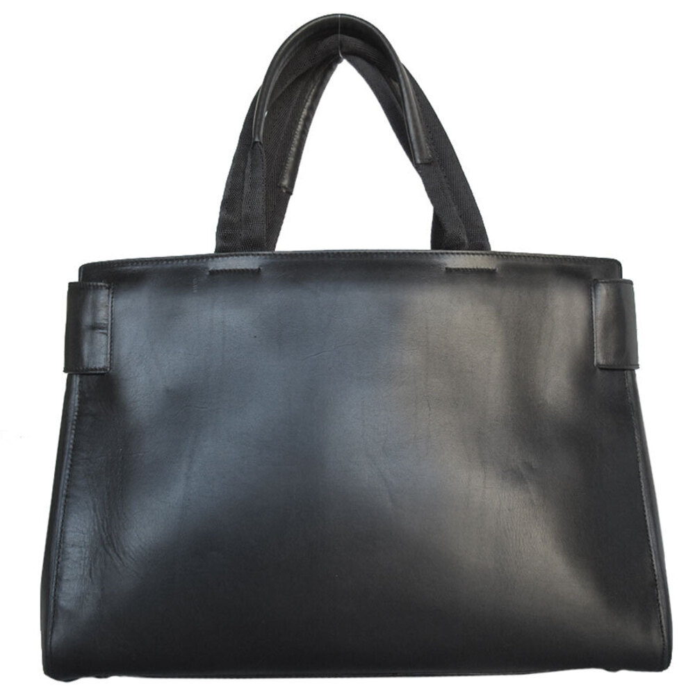 Prada leather City black bag Shoulder tote Vitello